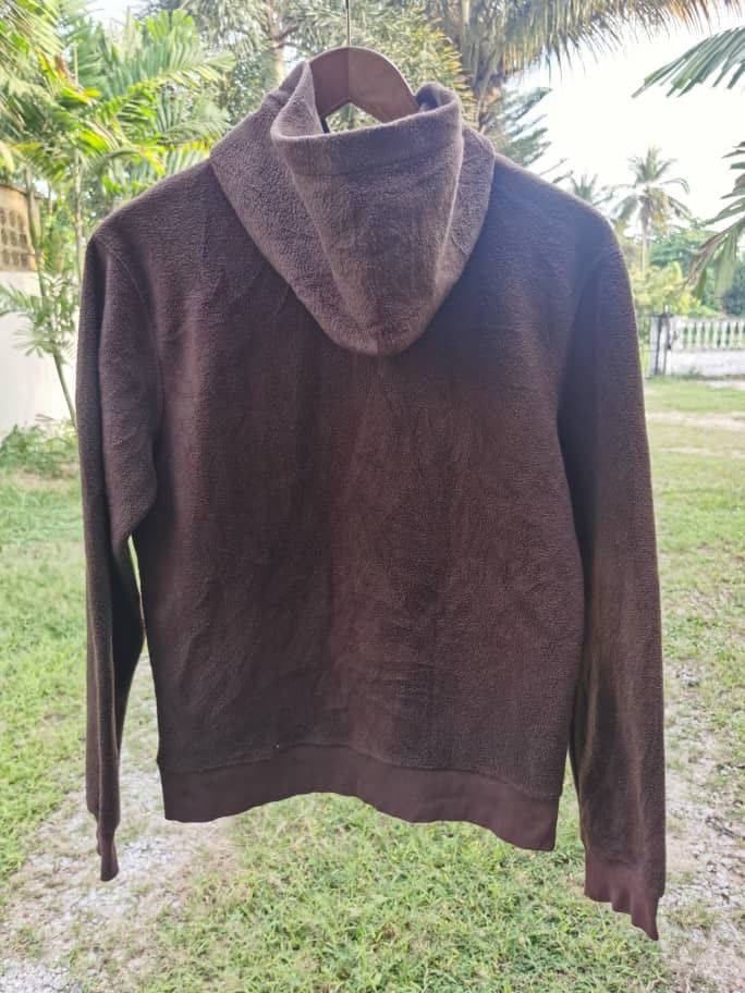 Gap × Vintage RARE Vintage GAP Classic Logo Fleece Hoodie Brown Size US XS / EU 42 / 0 - 2 Thumbnail