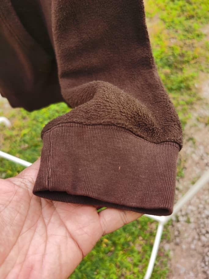 Gap × Vintage RARE Vintage GAP Classic Logo Fleece Hoodie Brown Size US XS / EU 42 / 0 - 9 Thumbnail