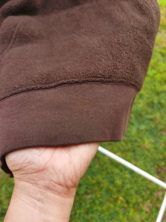 Gap × Vintage RARE Vintage GAP Classic Logo Fleece Hoodie Brown Size US XS / EU 42 / 0 - 10 Thumbnail