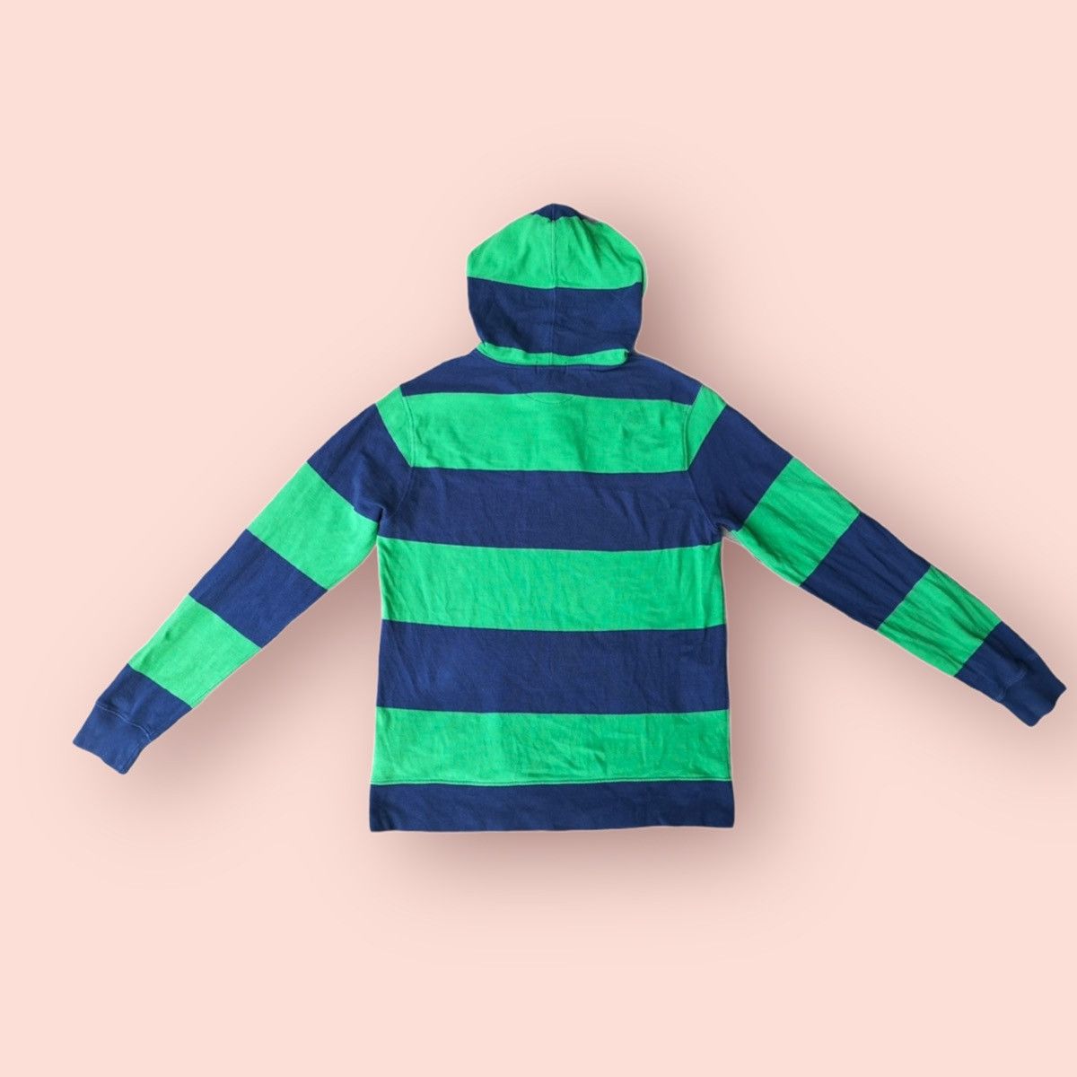 Polo Ralph Lauren × Ralph Lauren POLO RALPH LAUREN STRIPES RUGBY HOODIE Size US S / EU 44-46 / 1 - 3 Thumbnail