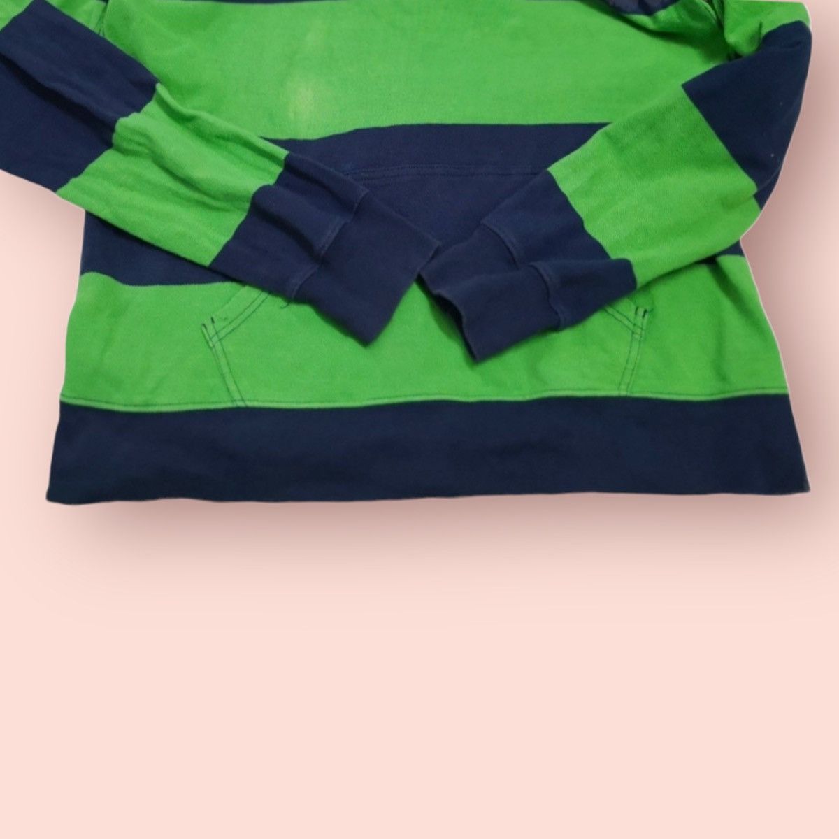 Polo Ralph Lauren × Ralph Lauren POLO RALPH LAUREN STRIPES RUGBY HOODIE Size US S / EU 44-46 / 1 - 7 Thumbnail