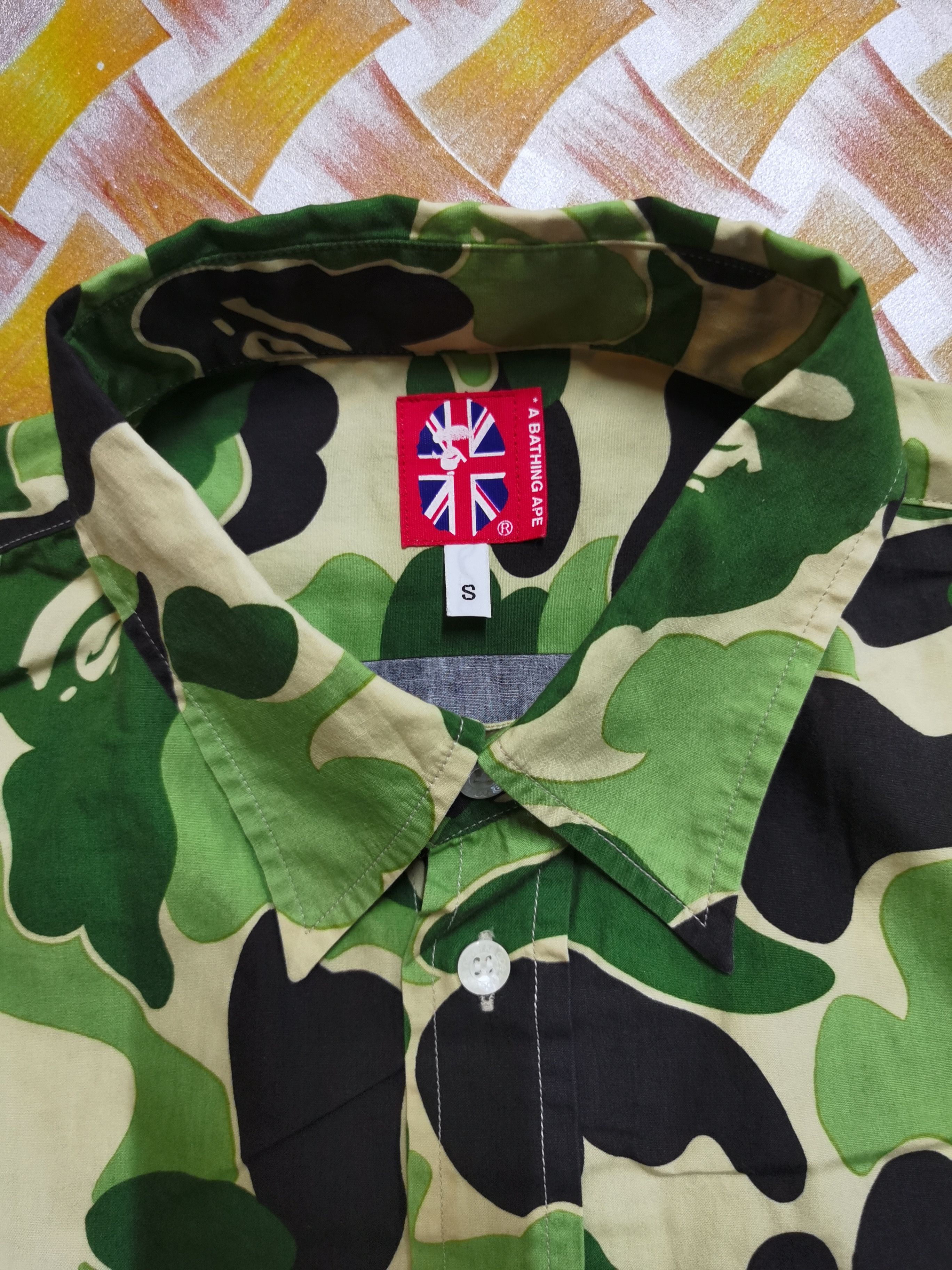 Bape Bape ABC Camo Shirt Size US S / EU 44-46 / 1 - 2 Thumbnail