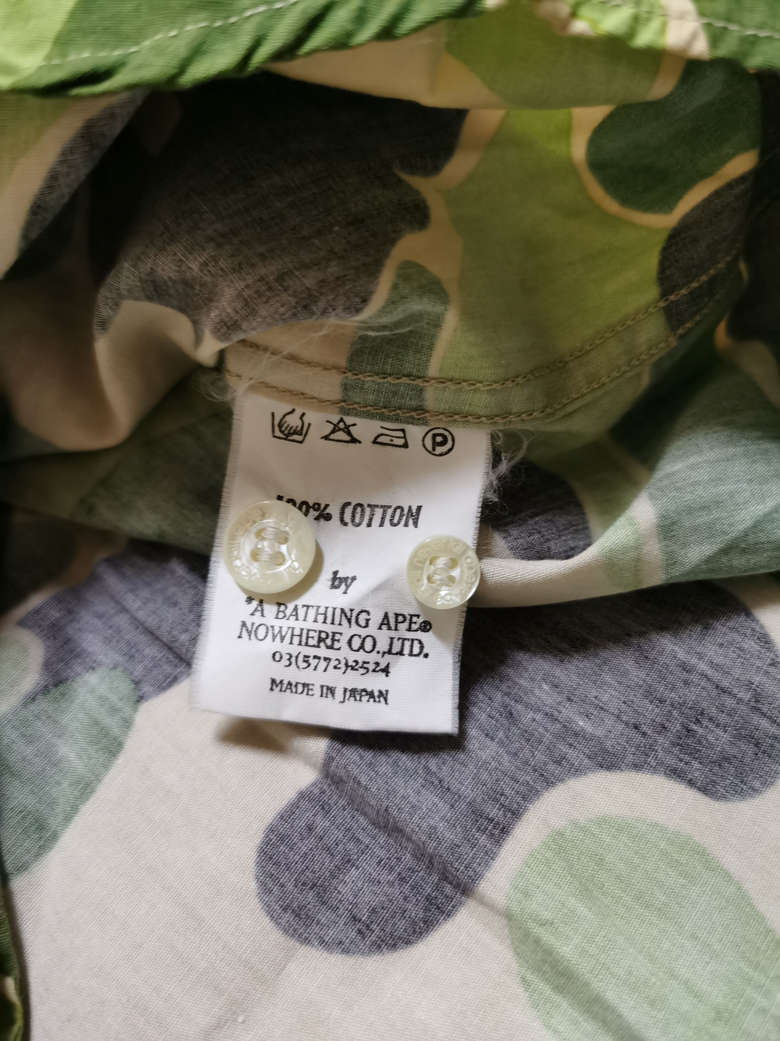 Bape Bape ABC Camo Shirt Size US S / EU 44-46 / 1 - 6 Thumbnail