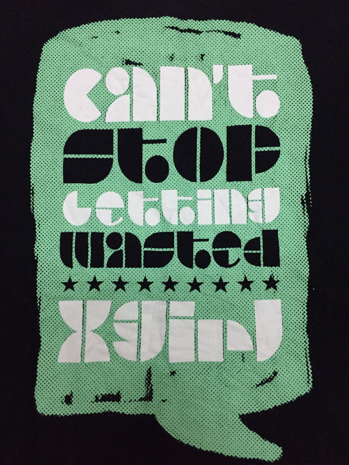 Japanese Brand Vintage X-girl Can’t Stop Getting Wasted T-shirt Size US M / EU 48-50 / 2 - 8 Thumbnail