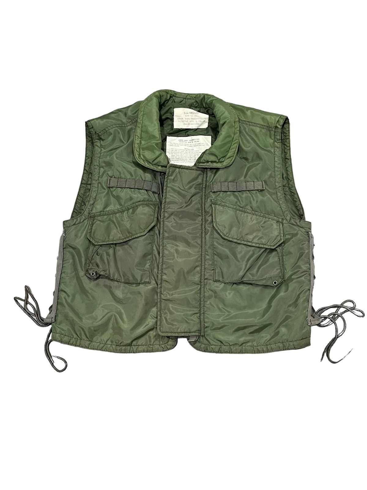 Vintage Vintage Flak Vest Armor Body Fragmentation Like Helmut Lang Size US M / EU 48-50 / 2 - 2 Thumbnail