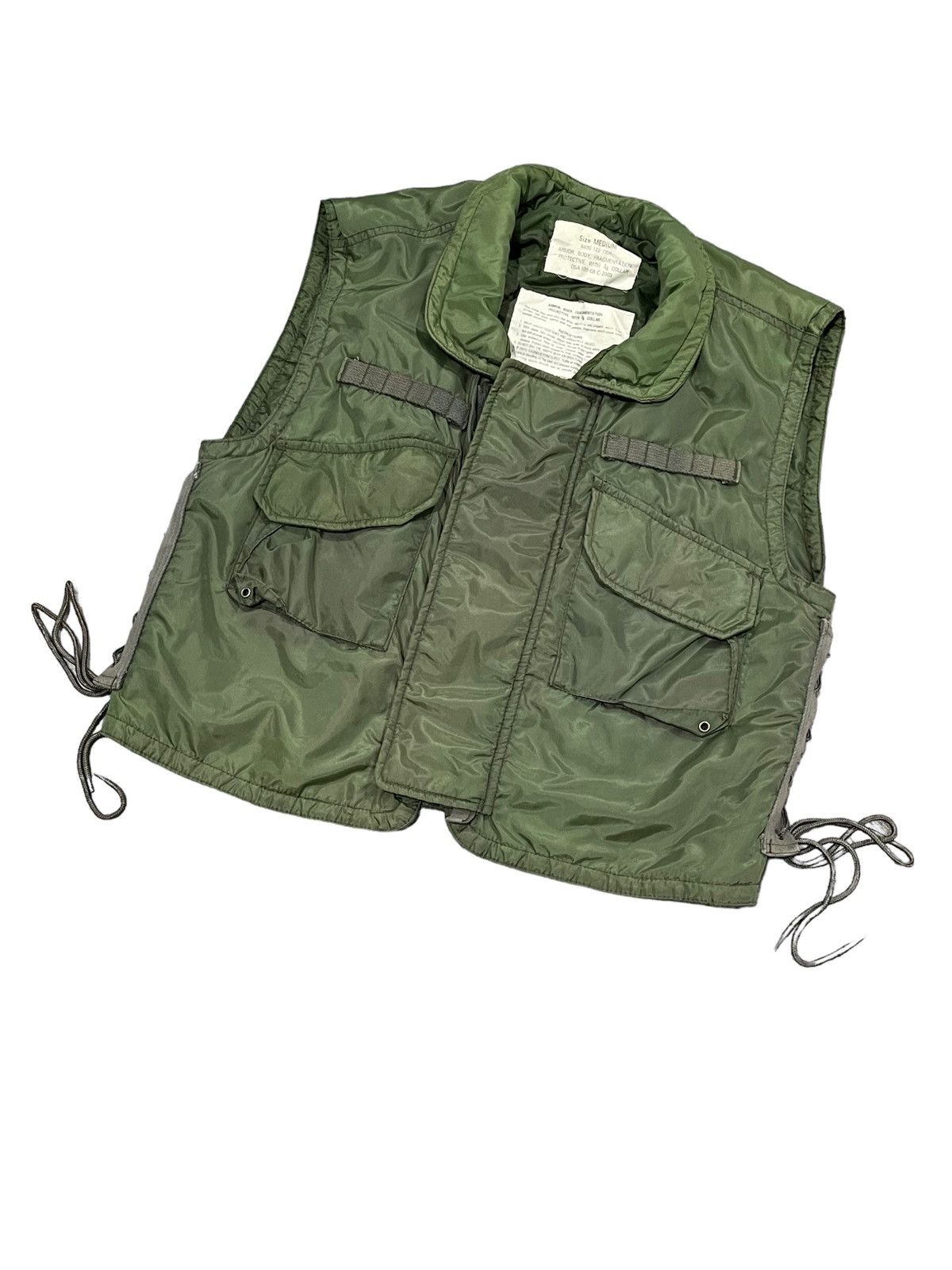 Vintage Flak Vest Armor Body Fragmentation Like Helmut Lang