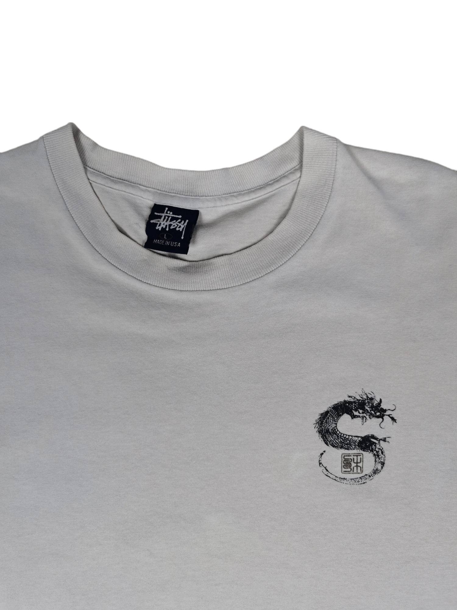 Stussy × Vintage Vintage Stussy Dragon Tees Size US L / EU 52-54 / 3 - 3 Thumbnail