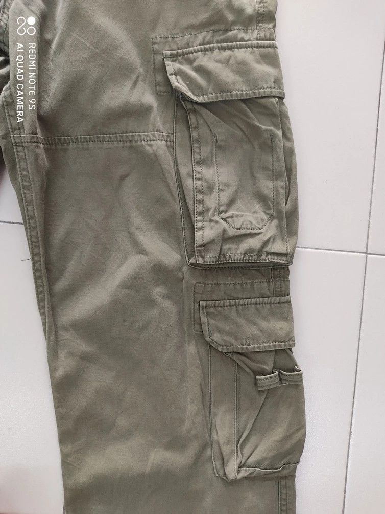Japanese Brand Surplus Seminary Multipocket Utility Craftsmen Cargo Pant Size US 34 / EU 50 - 6 Thumbnail