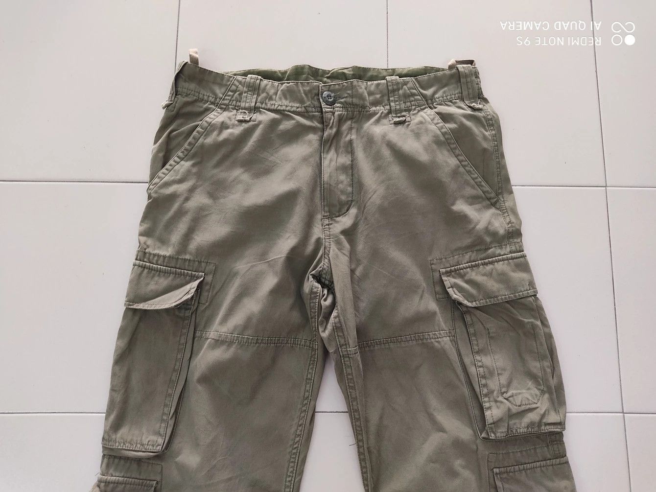 Japanese Brand Surplus Seminary Multipocket Utility Craftsmen Cargo Pant Size US 34 / EU 50 - 2 Thumbnail