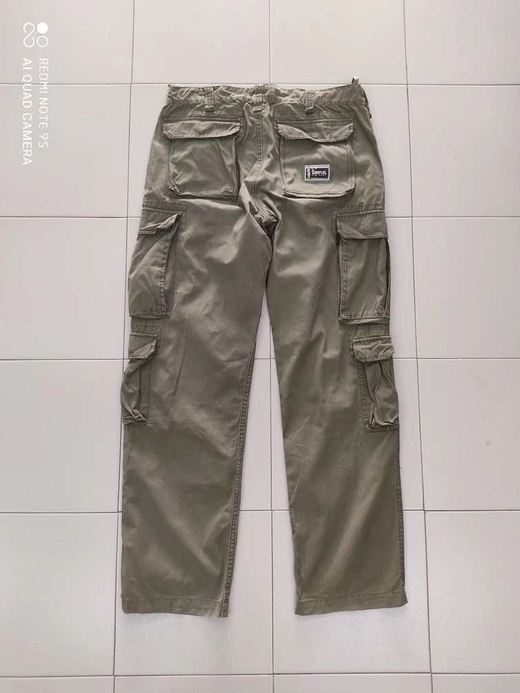 Japanese Brand Surplus Seminary Multipocket Utility Craftsmen Cargo Pant Size US 34 / EU 50 - 10 Thumbnail