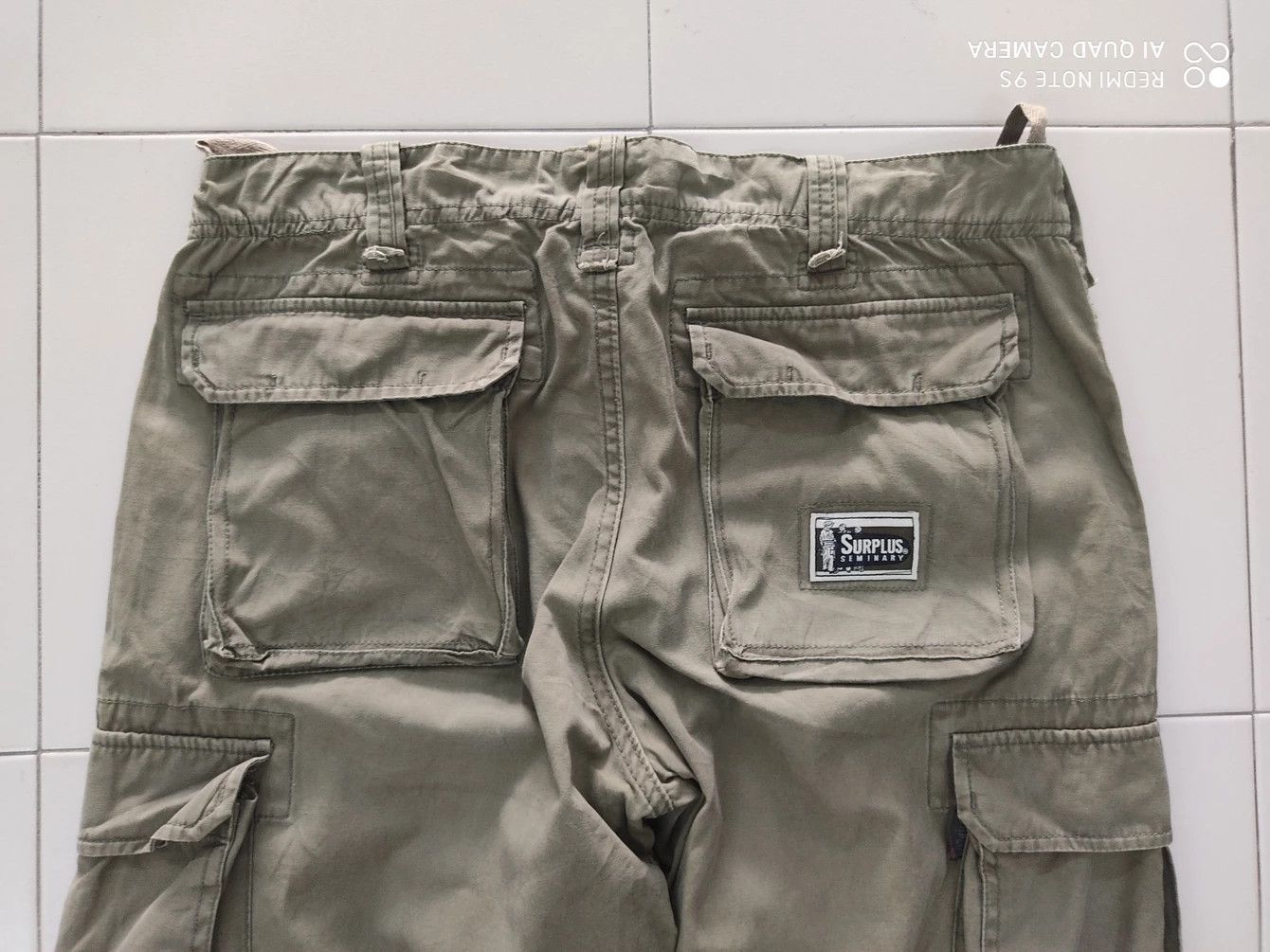 Japanese Brand Surplus Seminary Multipocket Utility Craftsmen Cargo Pant Size US 34 / EU 50 - 11 Thumbnail