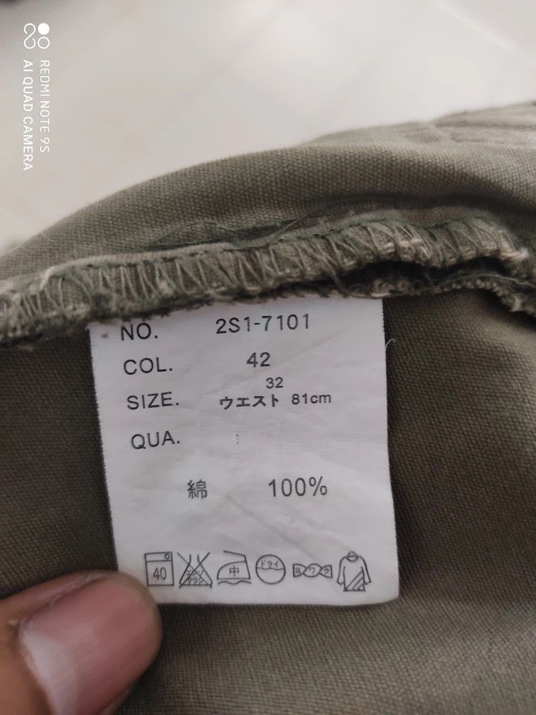 Japanese Brand Surplus Seminary Multipocket Utility Craftsmen Cargo Pant Size US 34 / EU 50 - 16 Thumbnail