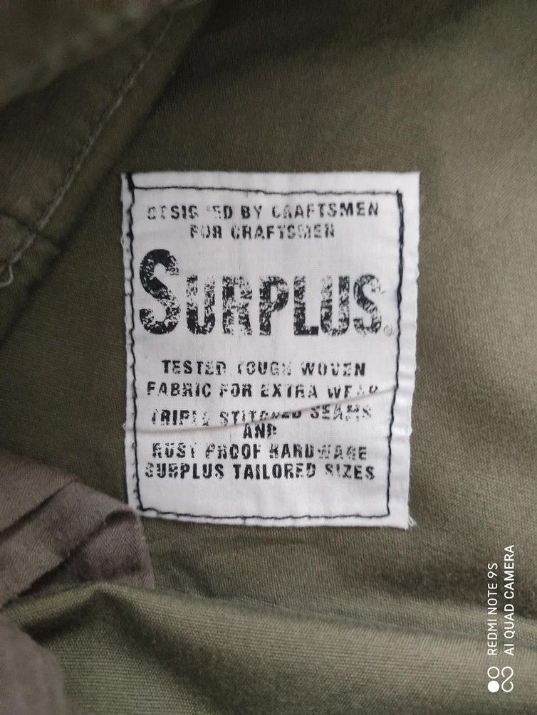 Japanese Brand Surplus Seminary Multipocket Utility Craftsmen Cargo Pant Size US 34 / EU 50 - 9 Thumbnail