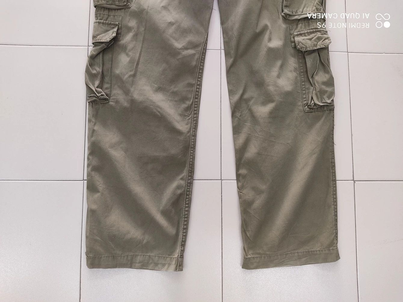 Japanese Brand Surplus Seminary Multipocket Utility Craftsmen Cargo Pant Size US 34 / EU 50 - 15 Thumbnail