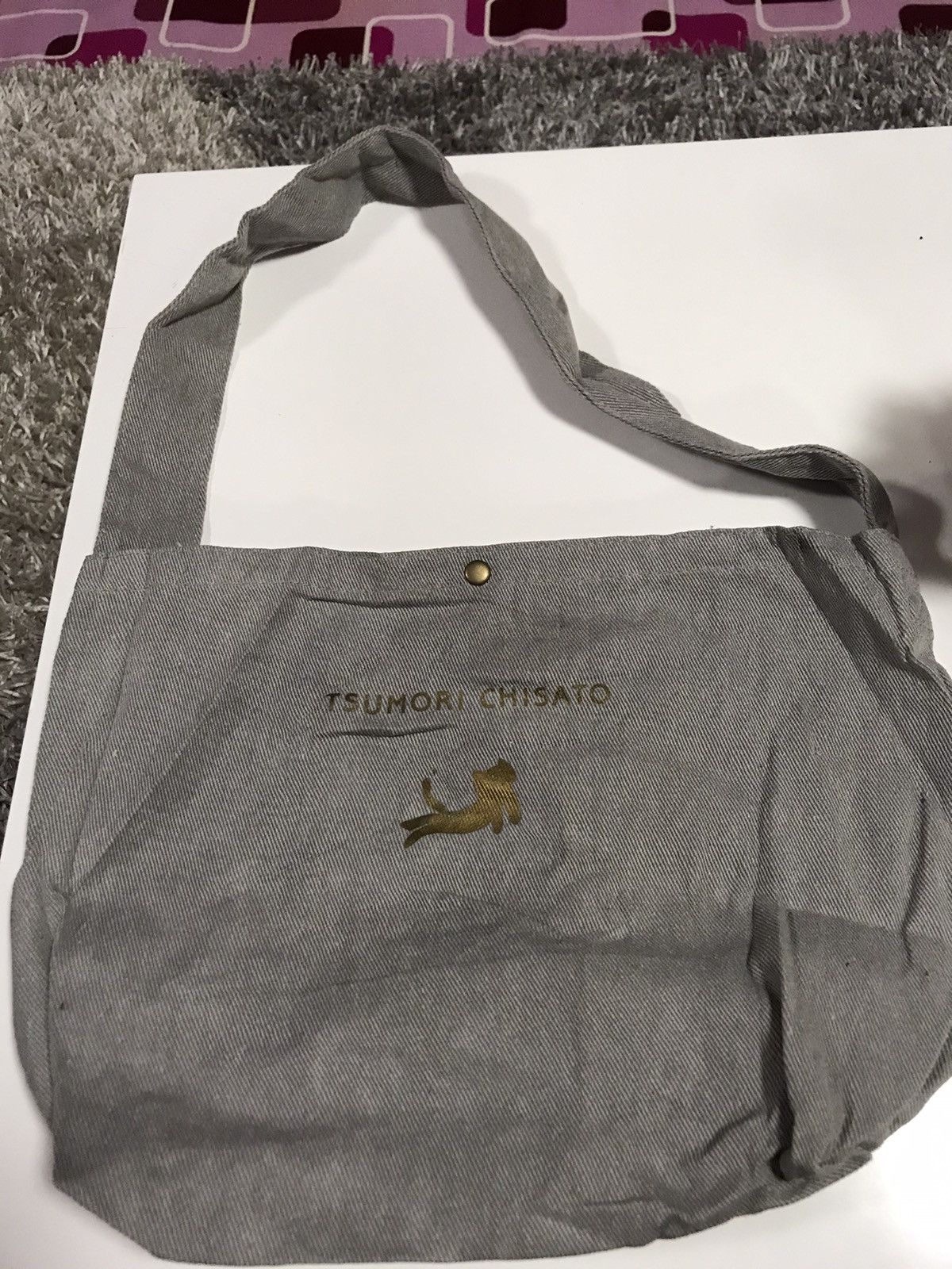 Issey Miyake X Tsumori Chisato Sling Bag Japan in Grey, Men's