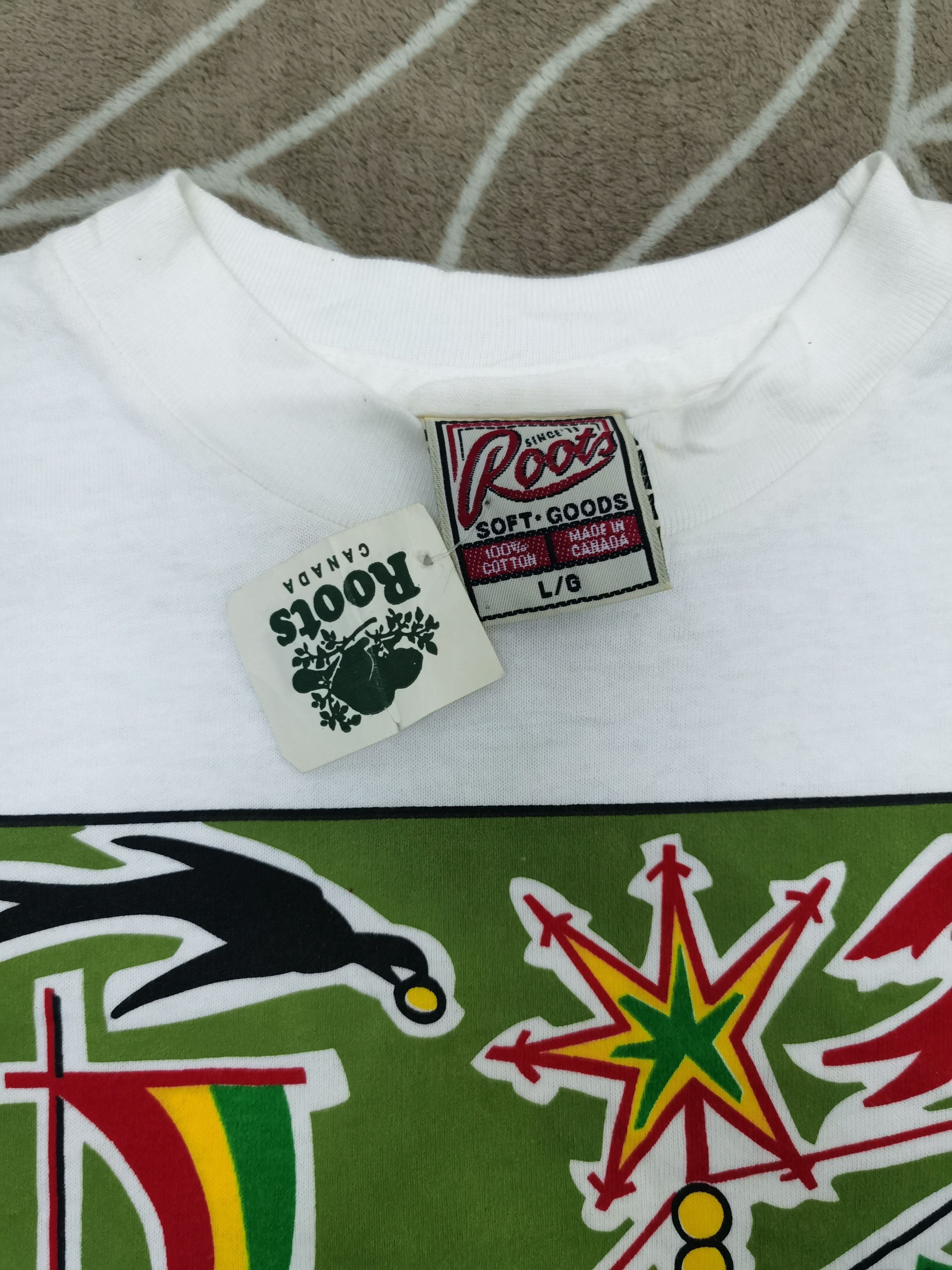 Roots Vintage Jamaicart-Roots T-shirt Size US L / EU 52-54 / 3 - 3 Thumbnail