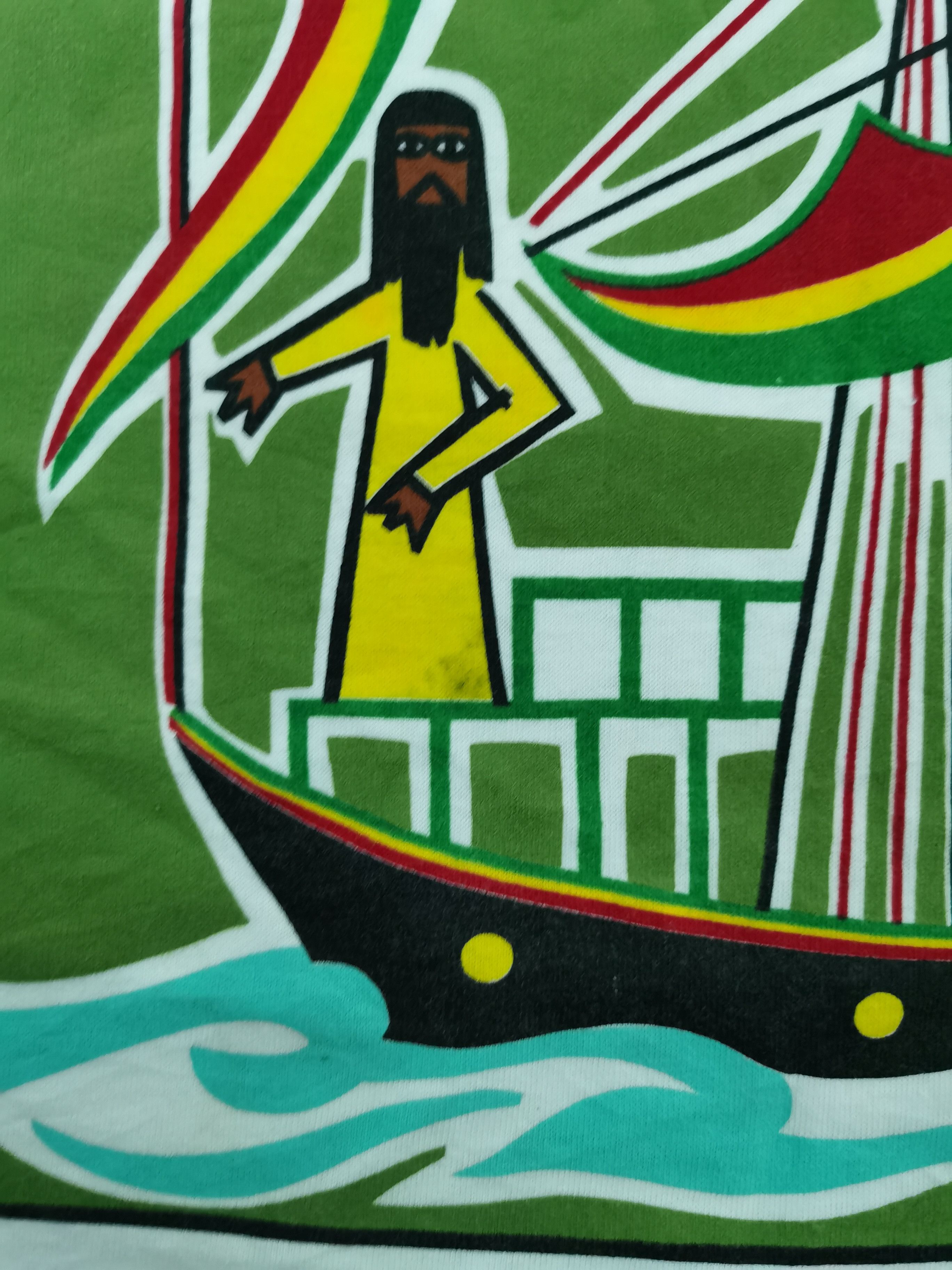 Roots Vintage Jamaicart-Roots T-shirt Size US L / EU 52-54 / 3 - 9 Thumbnail