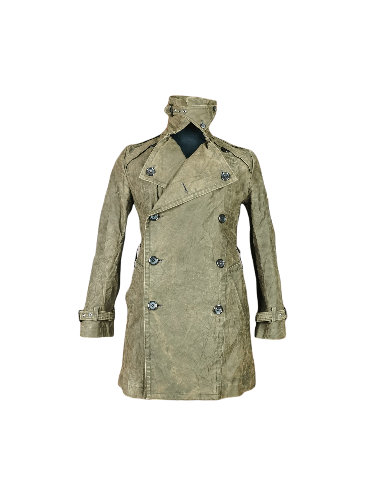Japanese Brand × Shellac RARE Shellac Parkas Jacket Size L / US 10 / IT 46 - 1 Thumbnail