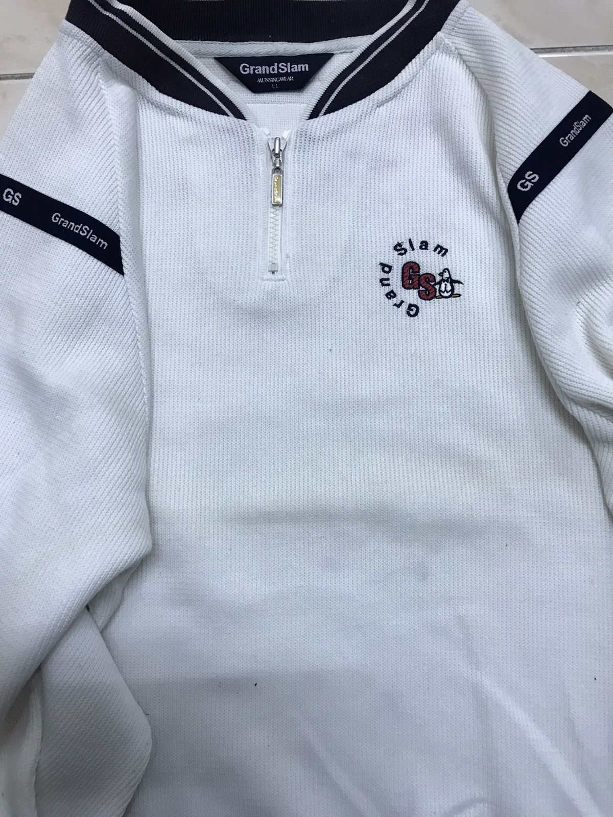 Grand Slam × Vintage Vintage Grand Slam Sweatshirt Half Zipper Streetwear Size US XL / EU 56 / 4 - 6 Thumbnail