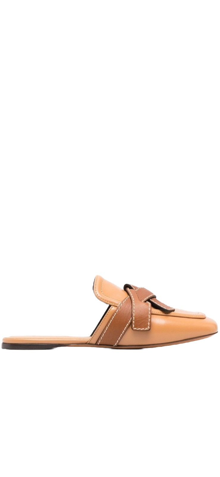 Loewe Flat Leather Mules