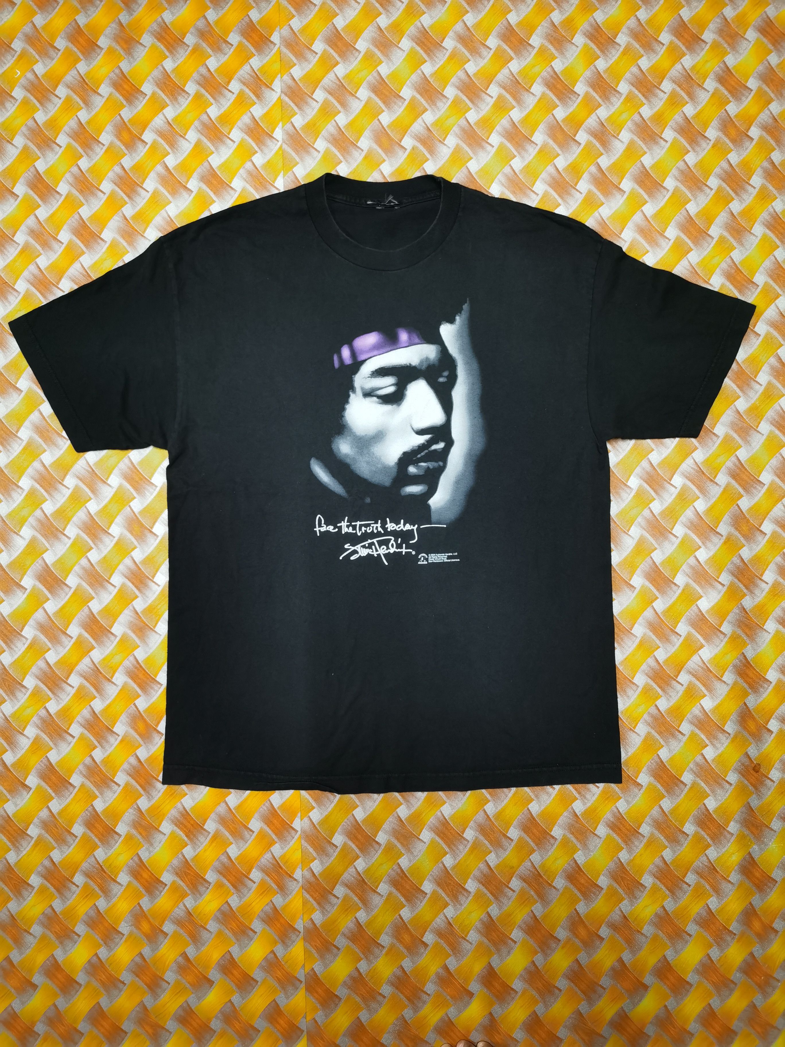 Band Tees × Jimi Hendrix × Zion Rootswear 2004 Jimi Hendrix - Face the Truth Today Size US XL / EU 56 / 4 - 1 Thumbnail