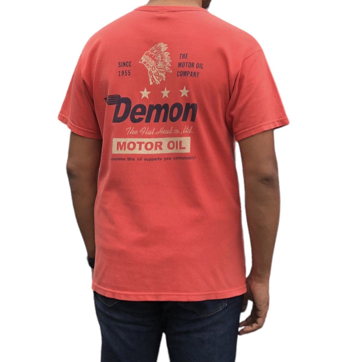 The Flat Head The Flat Head Japan Demon Motor Oil T-shirt Size US M / EU 48-50 / 2 - 4 Thumbnail