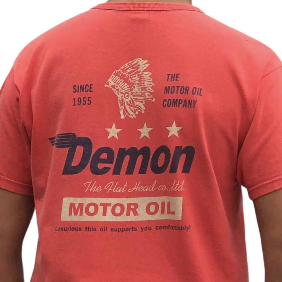 The Flat Head The Flat Head Japan Demon Motor Oil T-shirt Size US M / EU 48-50 / 2 - 5 Thumbnail
