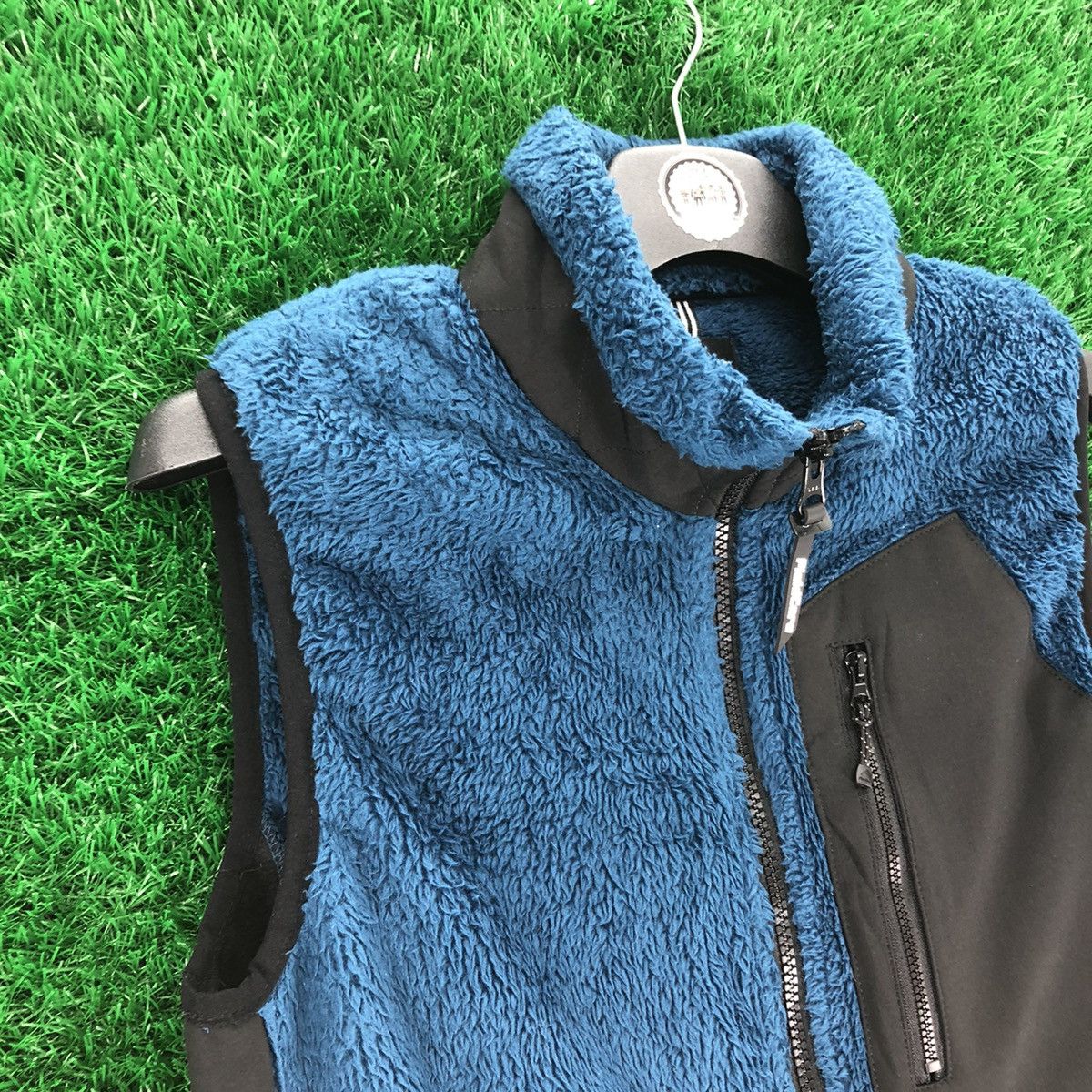 Japanese Brand Field Core Fleeve Vest Two Tone Colour Size US XS / EU 42 / 0 - 2 Thumbnail