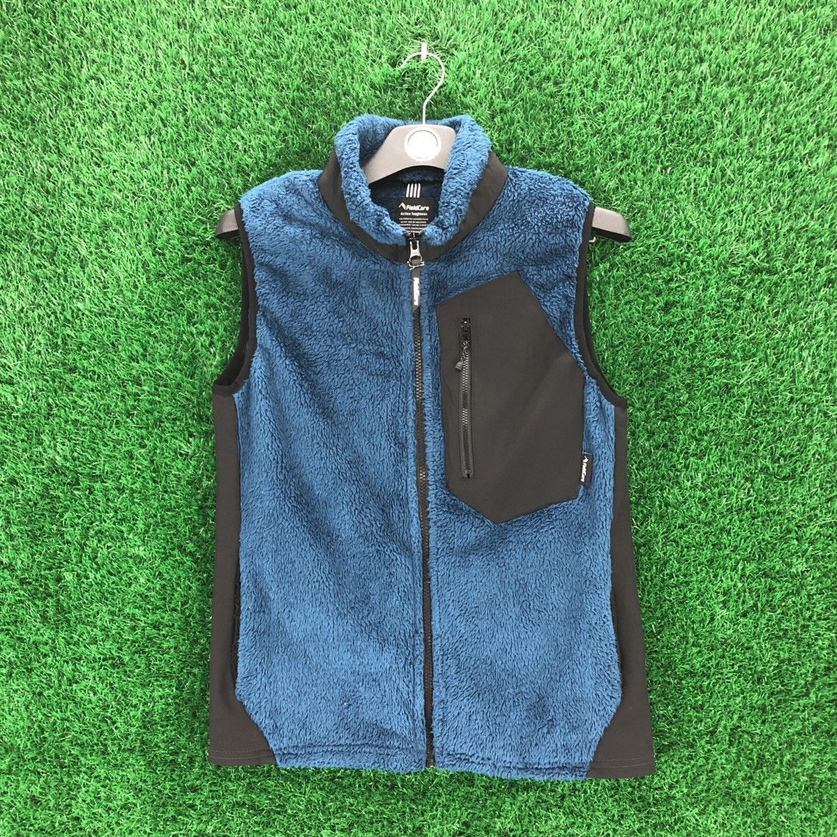 Japanese Brand Field Core Fleeve Vest Two Tone Colour Size US XS / EU 42 / 0 - 1 Thumbnail