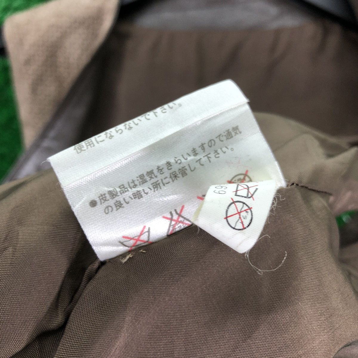 Japanese Brand × Vintage Vintage 80's Suede Leather Vest Buckle Back by Jaleco Size US XS / EU 42 / 0 - 15 Thumbnail