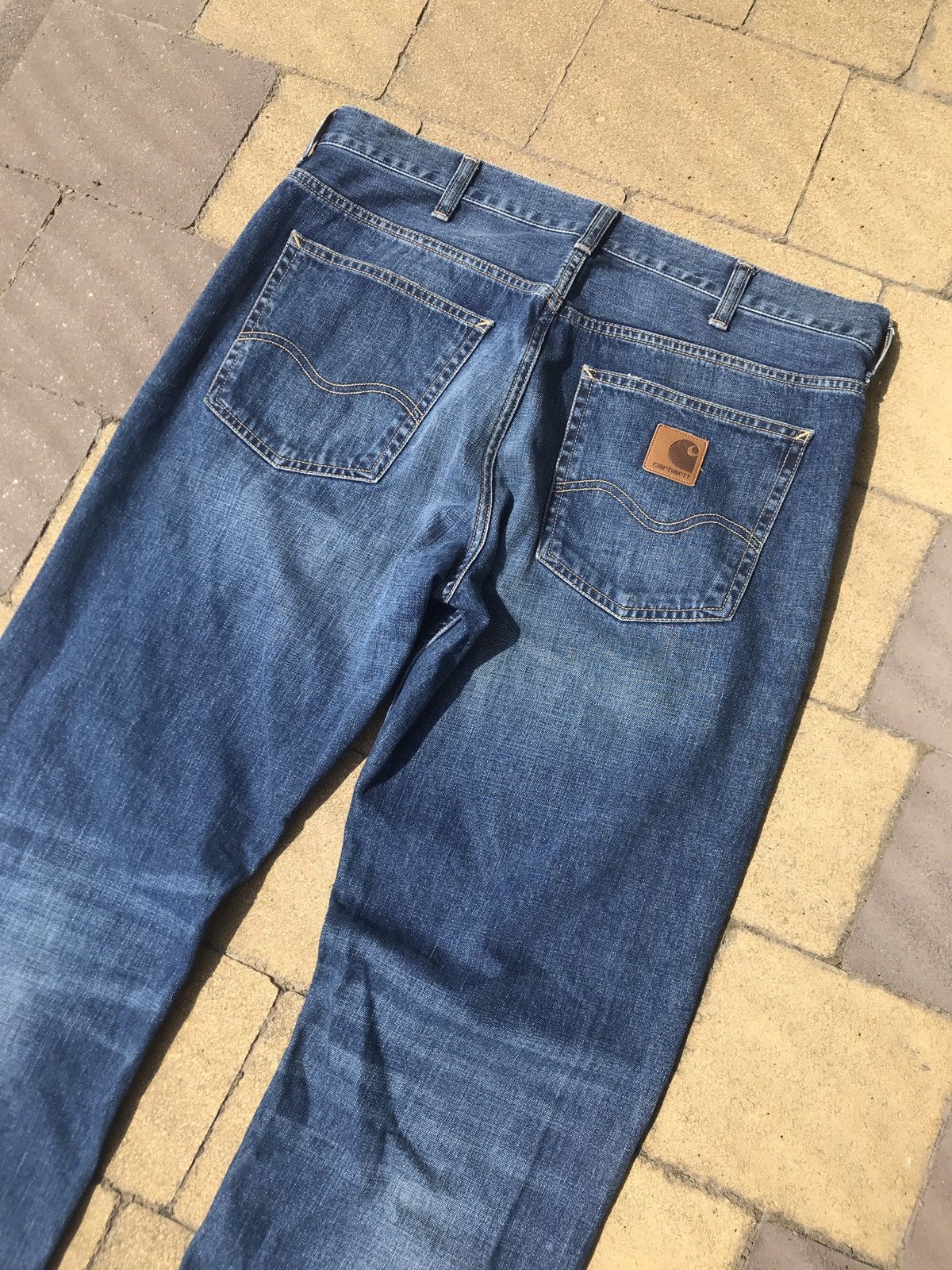 Carhartt × Carhartt Wip Carhartt Wip Vintage Marlow Pants Jeans 33x34 Size US 33 - 3 Thumbnail
