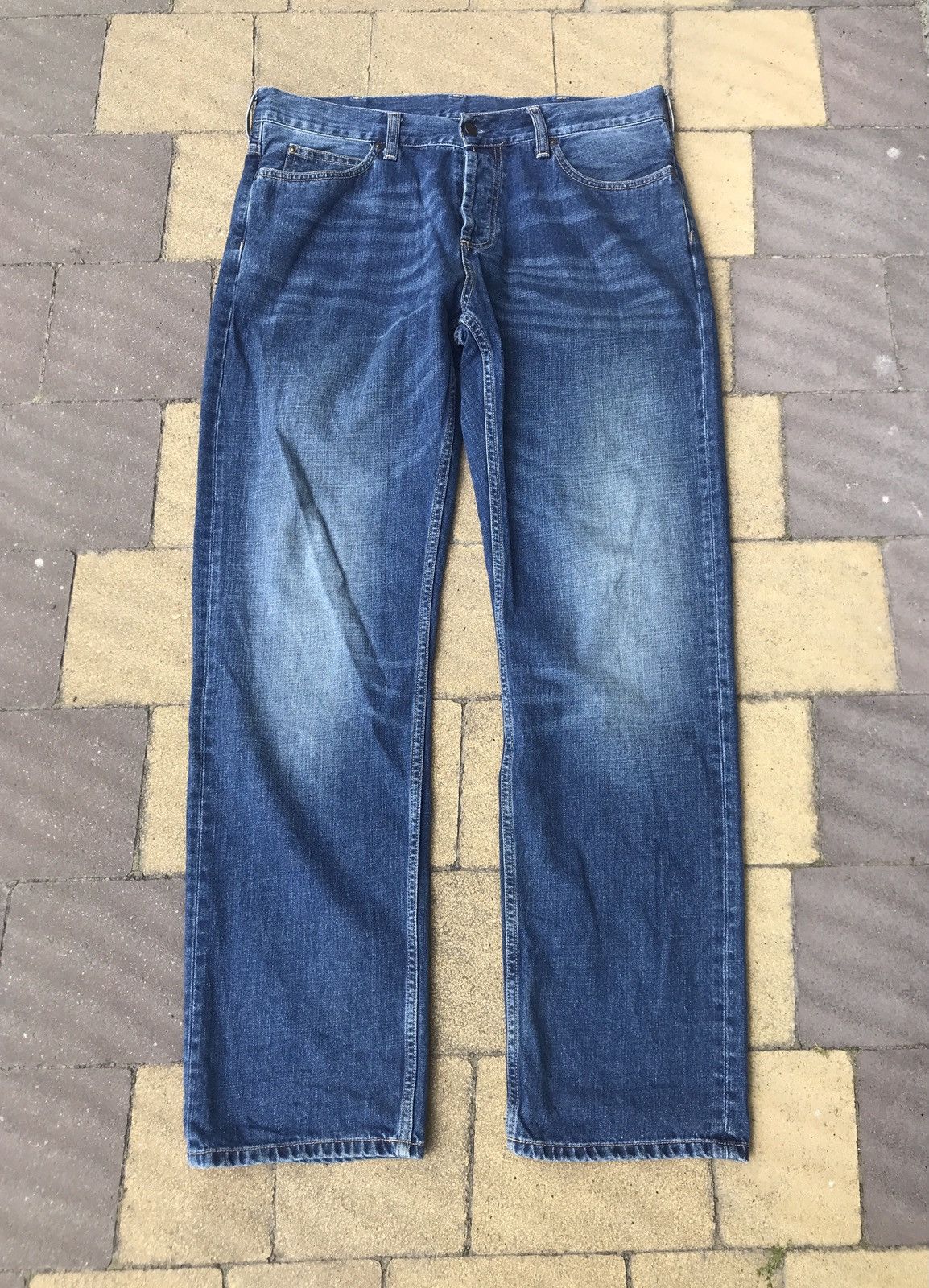 Carhartt × Carhartt Wip Carhartt Wip Vintage Marlow Pants Jeans 33x34 Size US 33 - 2 Thumbnail