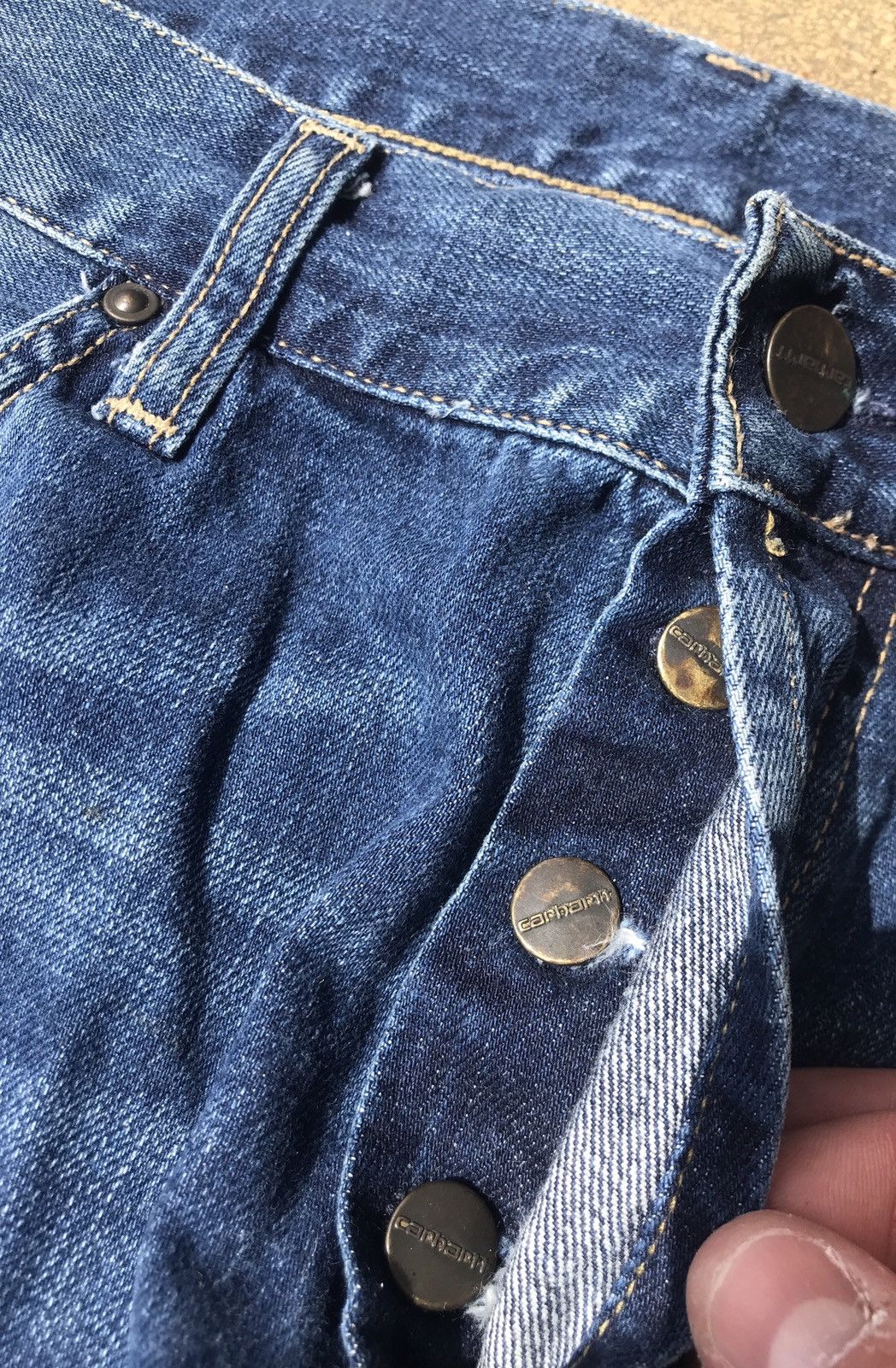 Carhartt × Carhartt Wip Carhartt Wip Vintage Marlow Pants Jeans 33x34 Size US 33 - 6 Thumbnail