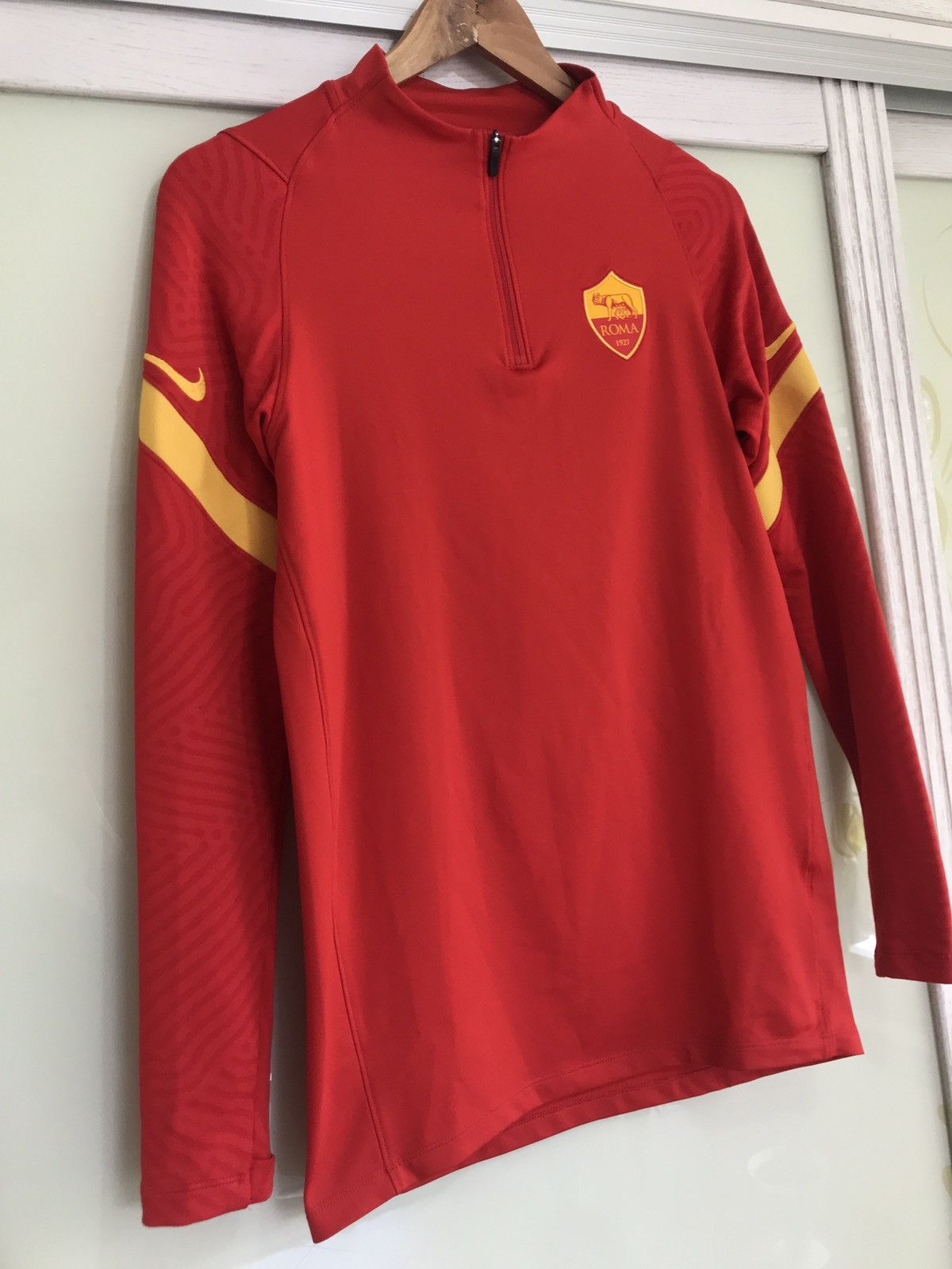 Nike Roma 2020-2021 Drill Training Top Soccer Jersey Football Kit Size US S / EU 44-46 / 1 - 3 Thumbnail