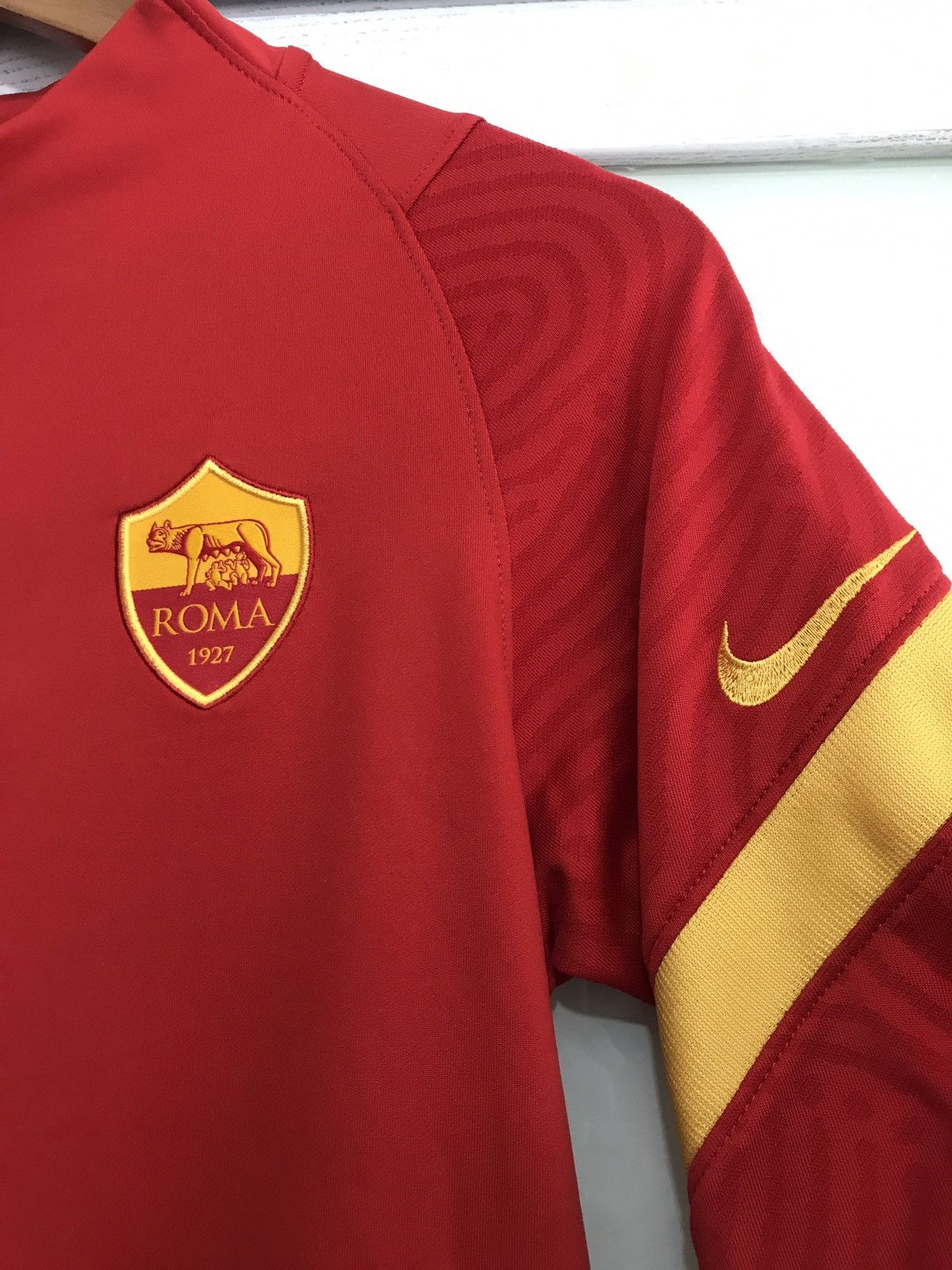 Nike Roma 2020-2021 Drill Training Top Soccer Jersey Football Kit Size US S / EU 44-46 / 1 - 6 Thumbnail