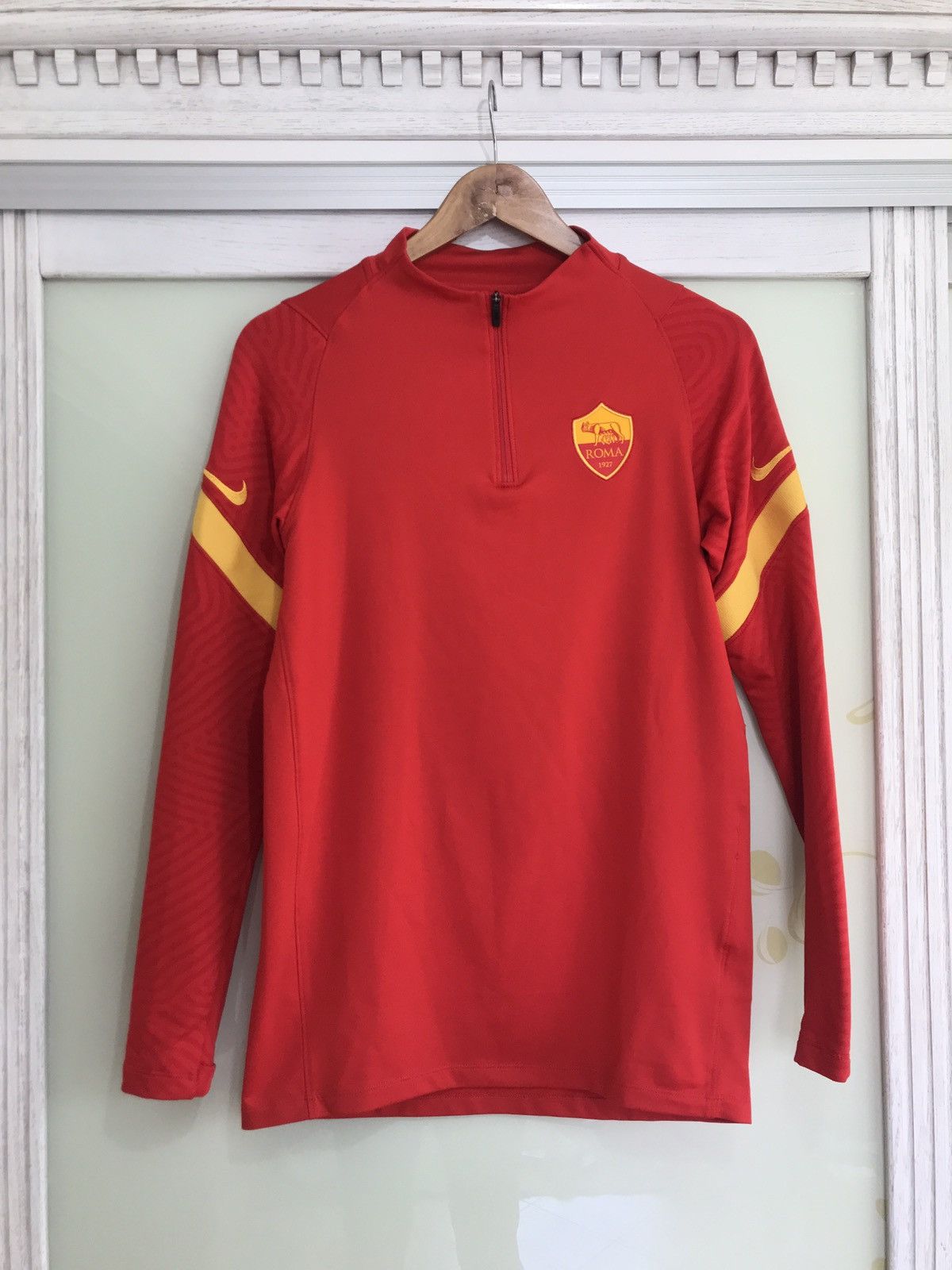 Nike Roma 2020-2021 Drill Training Top Soccer Jersey Football Kit Size US S / EU 44-46 / 1 - 1 Thumbnail