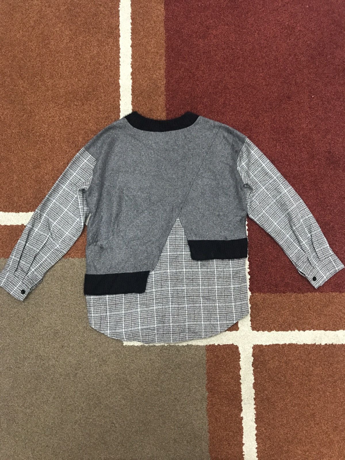 Japanese Brand TOHAKAJIN Rare Design Asymetrical Shirt/Jacket Size M / US 6-8 / IT 42-44 - 11 Thumbnail