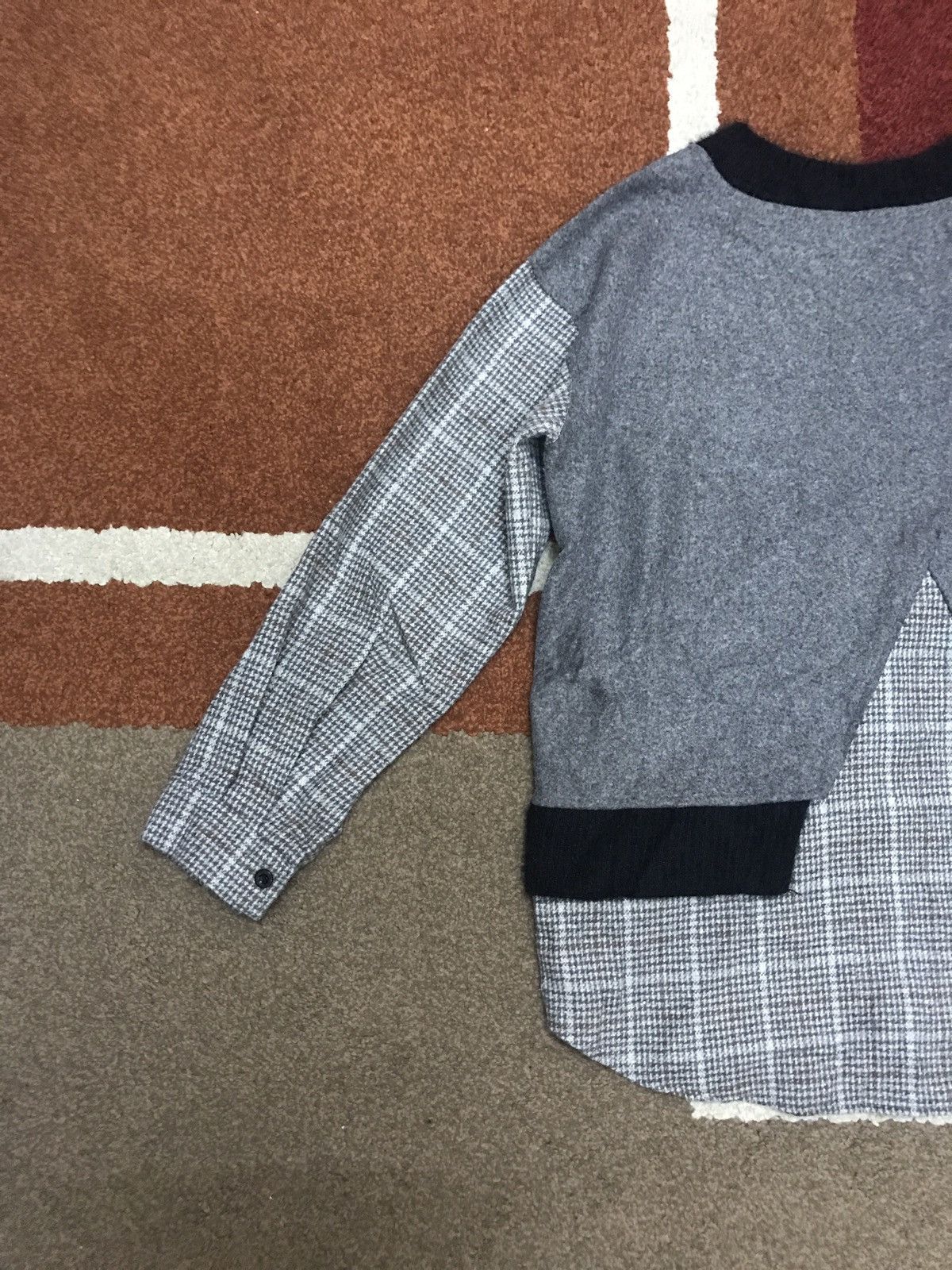 Japanese Brand TOHAKAJIN Rare Design Asymetrical Shirt/Jacket Size M / US 6-8 / IT 42-44 - 9 Thumbnail
