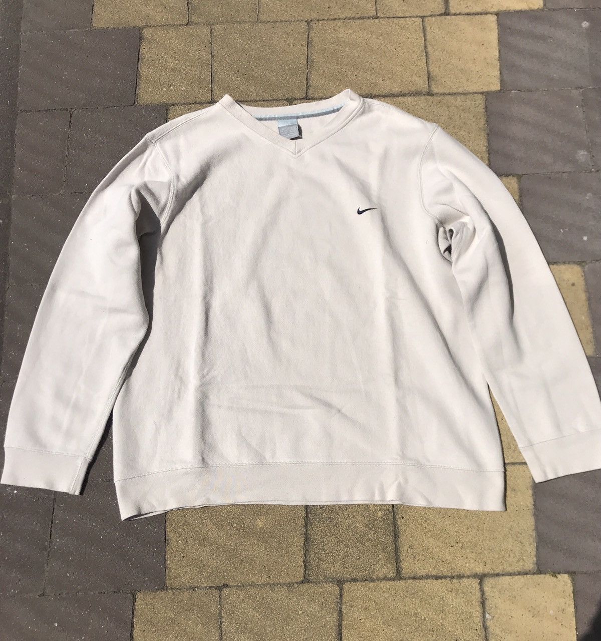 Nike × Vintage Nike Vintage Mini Swoosh Sweatshirt Size US M / EU 48-50 / 2 - 1 Thumbnail