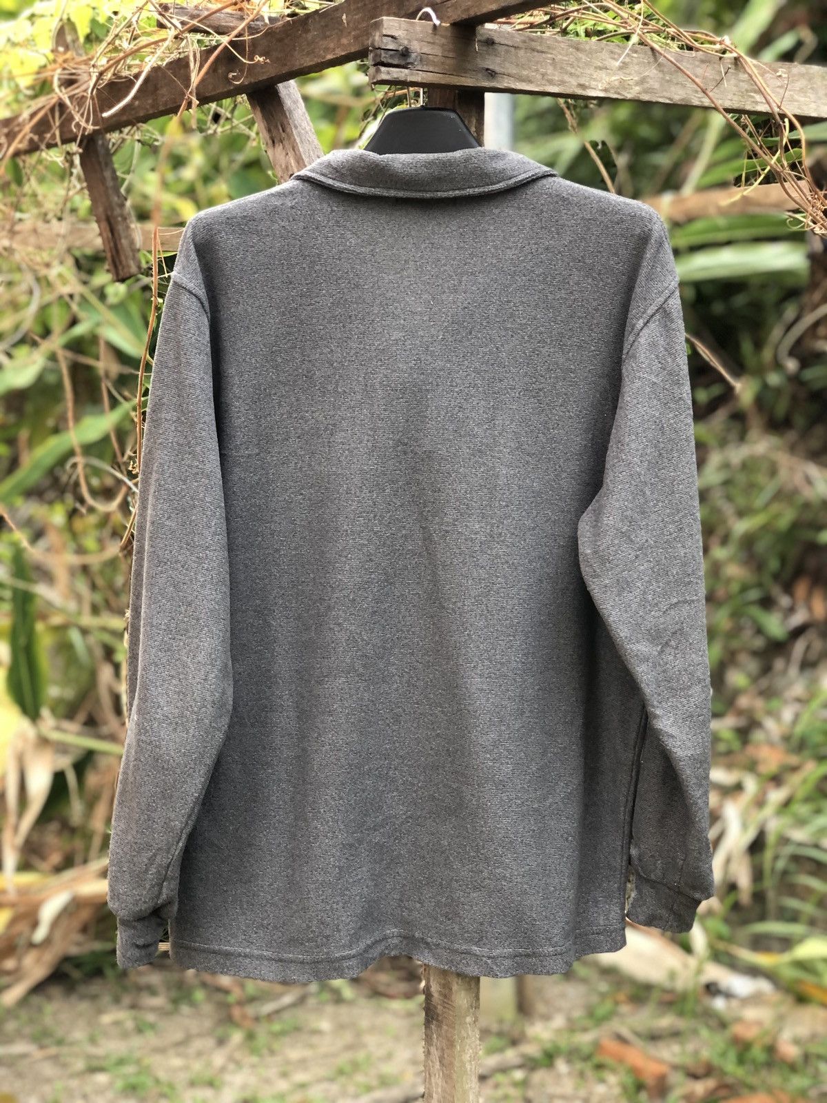 Valentino Vintage Louis Valentino Homme Quarter Zipper Longsleeve Tee Size US L / EU 52-54 / 3 - 4 Thumbnail