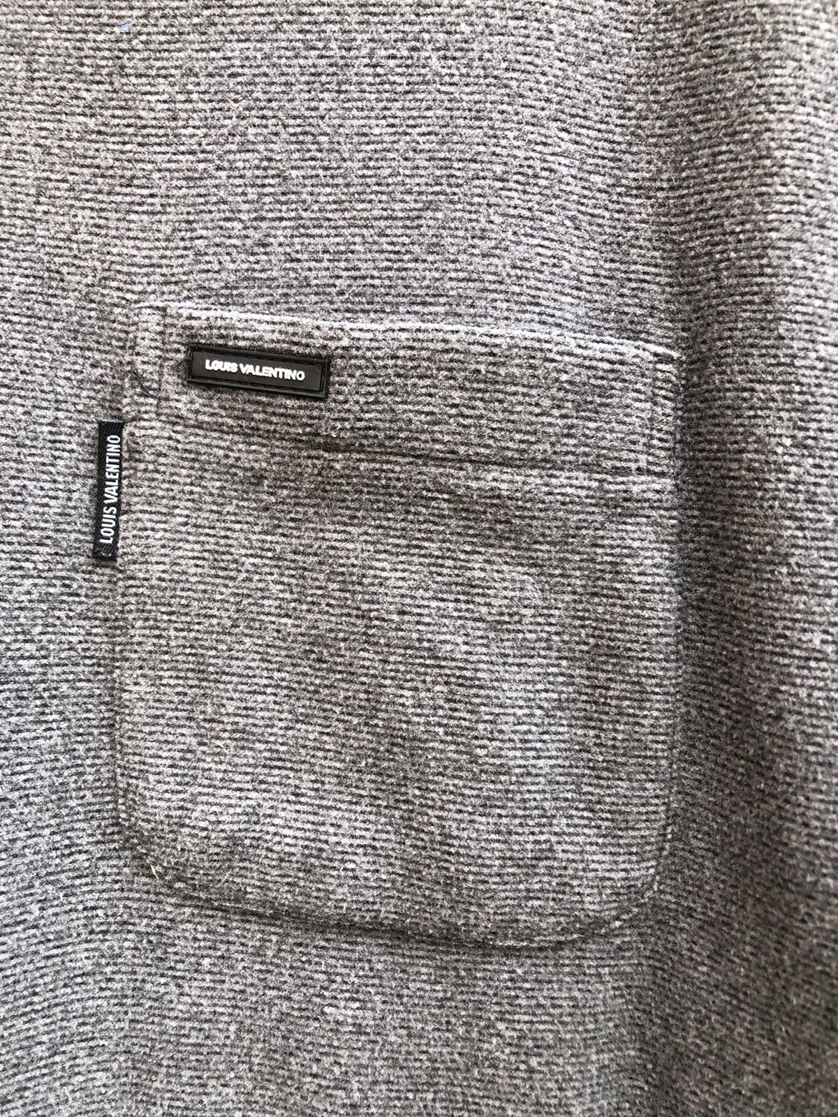 Valentino Vintage Louis Valentino Homme Quarter Zipper Longsleeve Tee Size US L / EU 52-54 / 3 - 7 Thumbnail