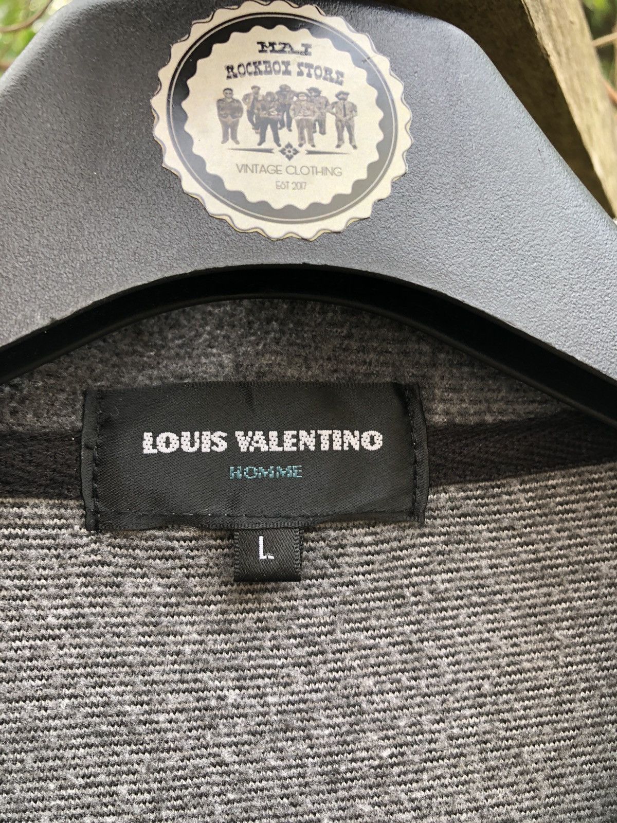 Valentino Vintage Louis Valentino Homme Quarter Zipper Longsleeve Tee Size US L / EU 52-54 / 3 - 11 Thumbnail