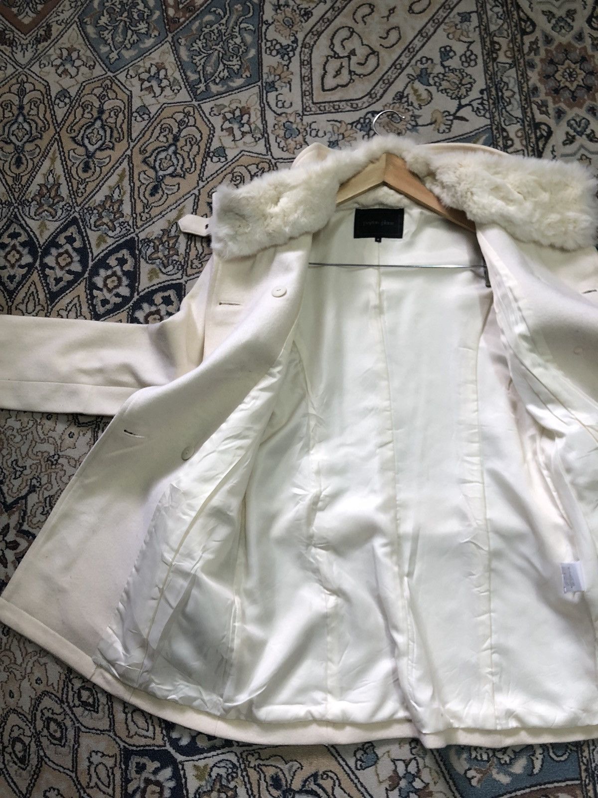 Japanese Brand PPFM Peyton Place Luxurys Wool Pea Coat Size M / US 6-8 / IT 42-44 - 15 Thumbnail