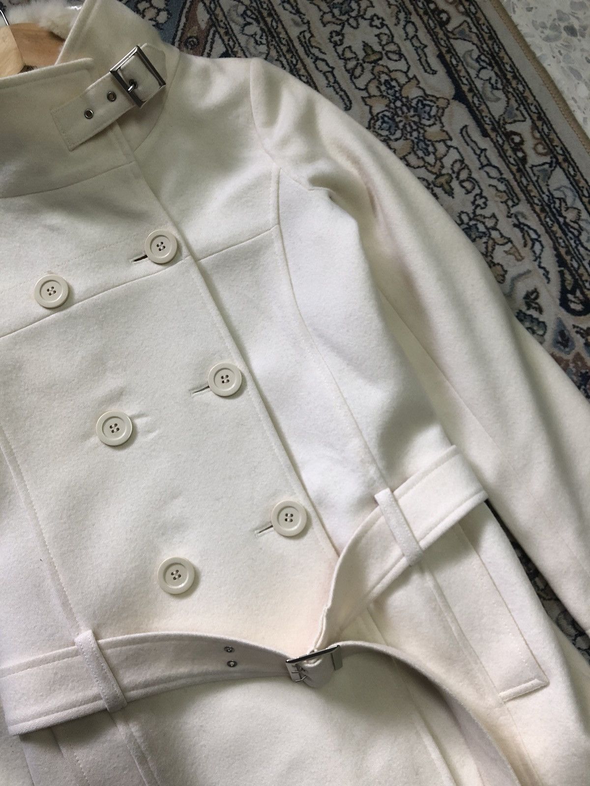 Japanese Brand PPFM Peyton Place Luxurys Wool Pea Coat Size M / US 6-8 / IT 42-44 - 5 Thumbnail