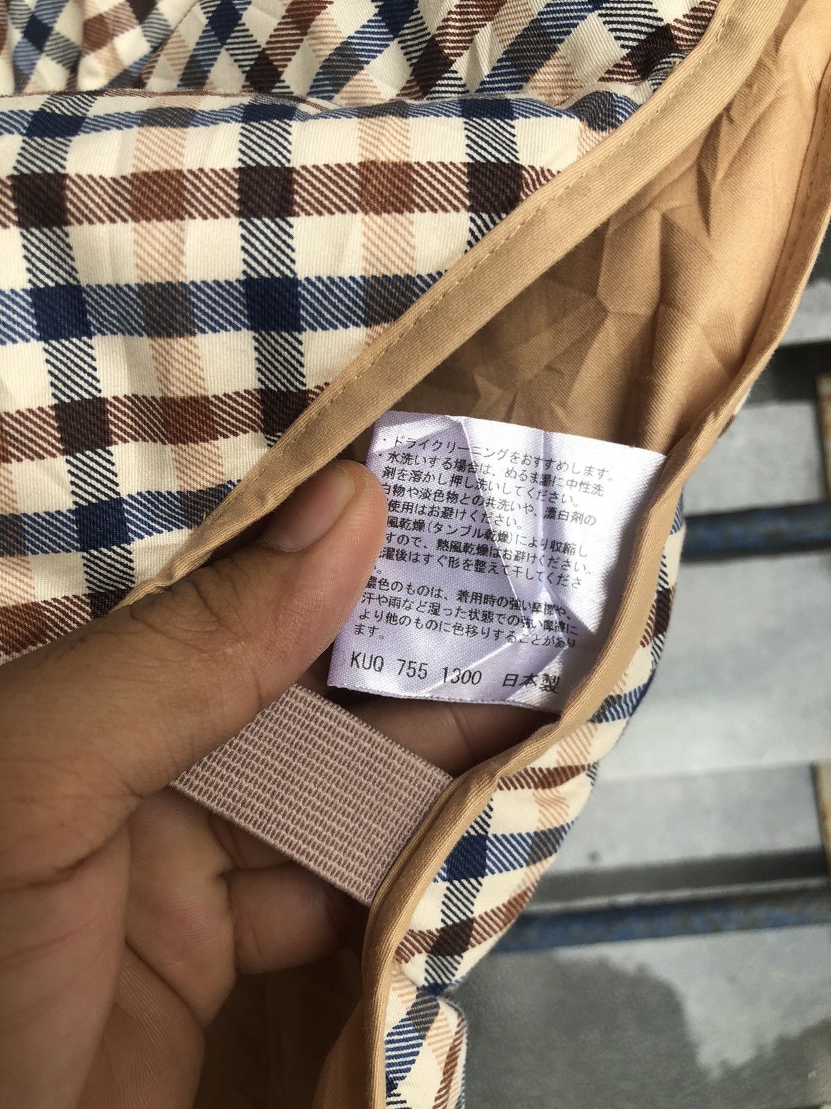 Aquascutum Vintage Aquascutum London Nova Check Ponco/Vest Size ONE SIZE - 11 Thumbnail