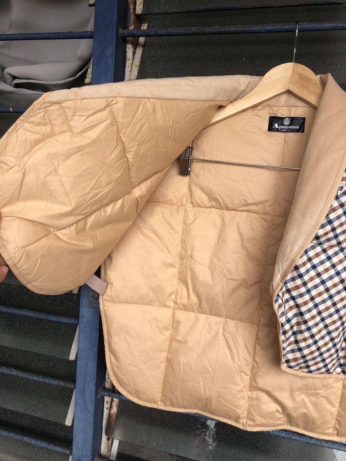 Aquascutum Vintage Aquascutum London Nova Check Ponco/Vest Size ONE SIZE - 8 Thumbnail