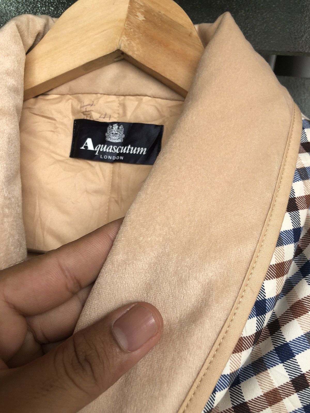 Aquascutum Vintage Aquascutum London Nova Check Ponco/Vest Size ONE SIZE - 13 Thumbnail
