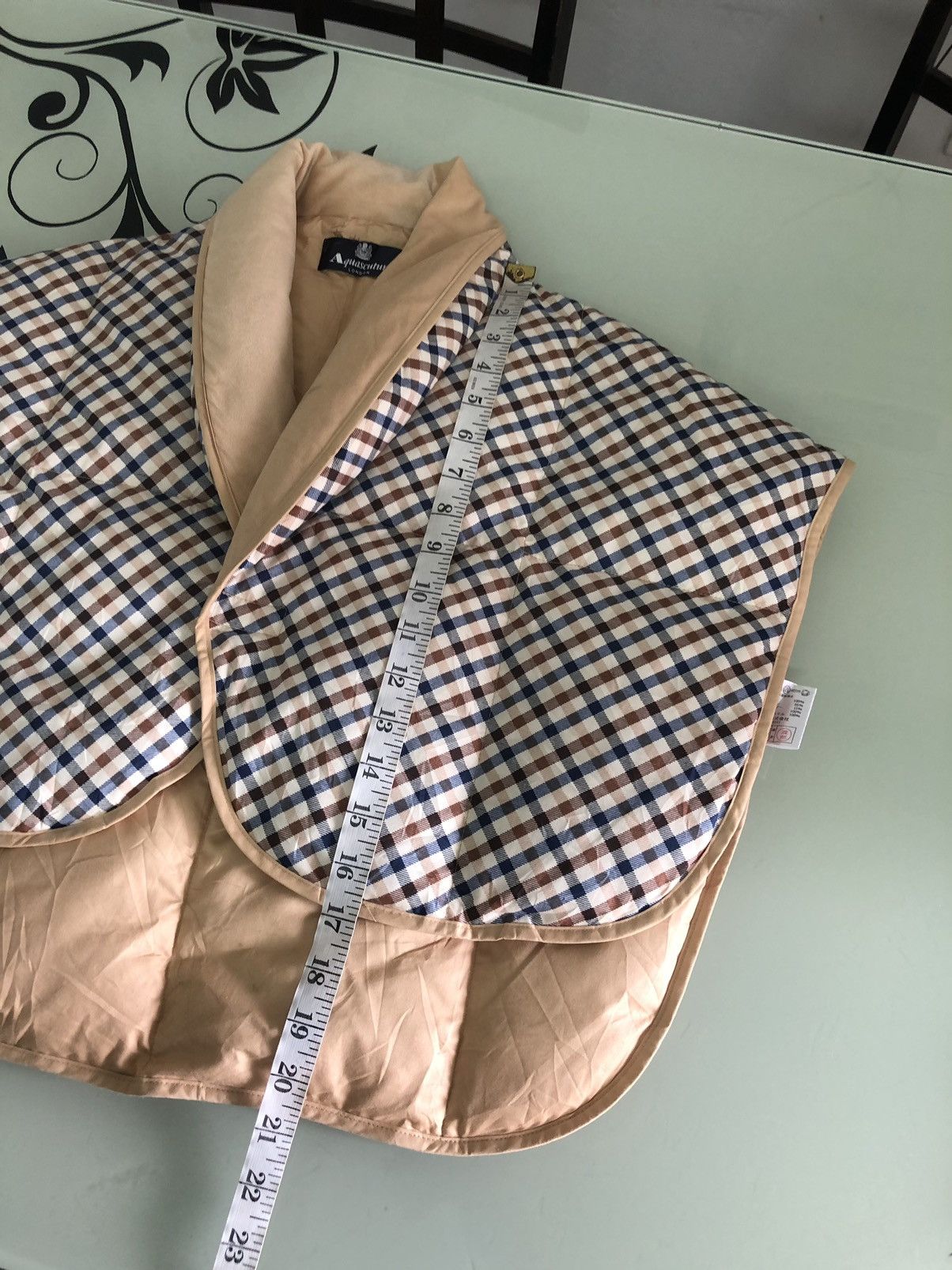 Aquascutum Vintage Aquascutum London Nova Check Ponco/Vest Size ONE SIZE - 15 Thumbnail
