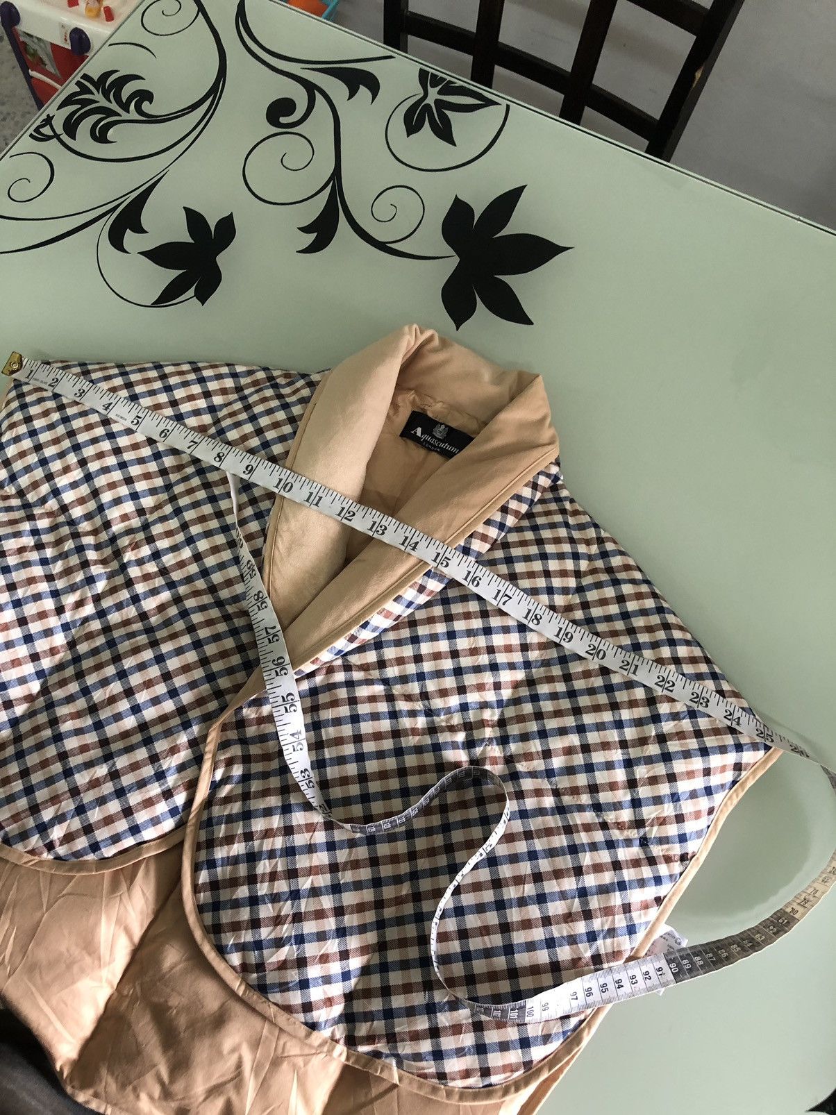 Aquascutum Vintage Aquascutum London Nova Check Ponco/Vest Size ONE SIZE - 16 Thumbnail