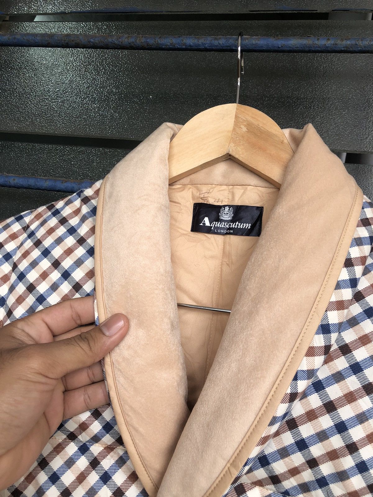 Aquascutum Vintage Aquascutum London Nova Check Ponco/Vest Size ONE SIZE - 4 Thumbnail